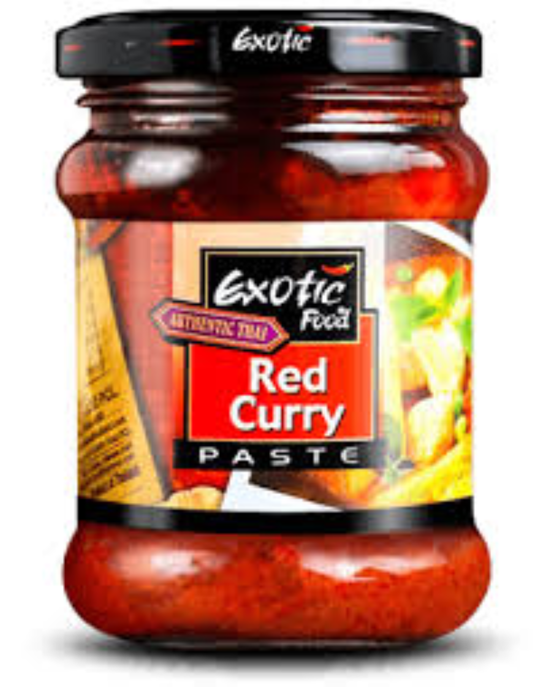 EXOTIC CURRY PASTE RED 220G